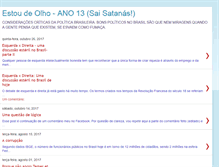 Tablet Screenshot of estoudeolho.blogspot.com