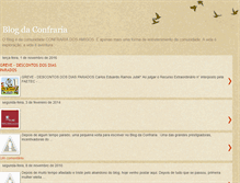 Tablet Screenshot of confrariadosamigos.blogspot.com