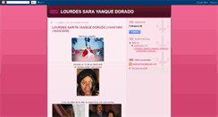 Desktop Screenshot of lourdessarita.blogspot.com