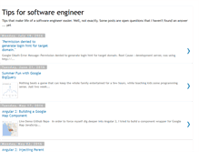 Tablet Screenshot of developertips.blogspot.com