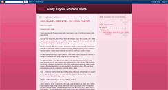 Desktop Screenshot of andytaylorstudiosibiza.blogspot.com