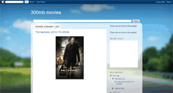 Desktop Screenshot of 300mbmovies-harsha.blogspot.com