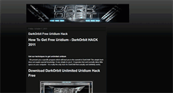 Desktop Screenshot of darkorbit-allhacks.blogspot.com