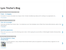 Tablet Screenshot of lynntincher.blogspot.com
