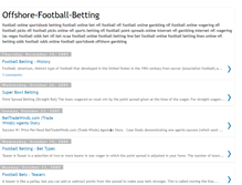 Tablet Screenshot of offshore-football-betting---00.blogspot.com