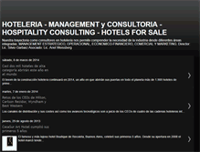 Tablet Screenshot of consultoriaenhoteleria.blogspot.com