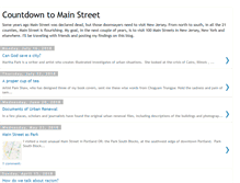 Tablet Screenshot of mainstreetnj.blogspot.com