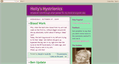 Desktop Screenshot of hollys-hystrionics.blogspot.com