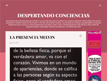 Tablet Screenshot of lapresenciamelvin.blogspot.com