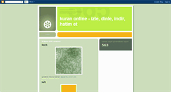 Desktop Screenshot of kuranonline.blogspot.com