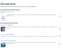 Tablet Screenshot of descargametalmikebracas.blogspot.com