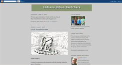 Desktop Screenshot of inurbansketchers.blogspot.com