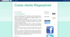 Desktop Screenshot of cosasdesdemegaupload.blogspot.com