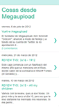 Mobile Screenshot of cosasdesdemegaupload.blogspot.com