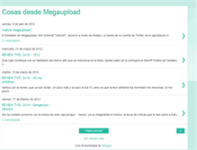 Tablet Screenshot of cosasdesdemegaupload.blogspot.com