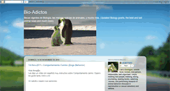 Desktop Screenshot of bio-adictos.blogspot.com