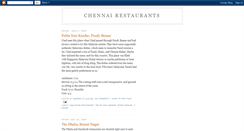 Desktop Screenshot of eatoutchennai.blogspot.com