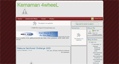 Desktop Screenshot of kemaman4wheel.blogspot.com