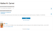 Tablet Screenshot of kaileencarver.blogspot.com