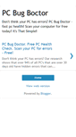 Mobile Screenshot of pc-bug-doctor.blogspot.com