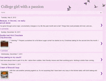 Tablet Screenshot of collegegirlwithapassion.blogspot.com