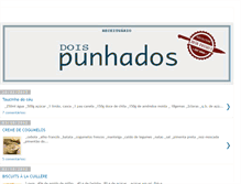 Tablet Screenshot of doispunhados.blogspot.com