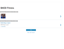 Tablet Screenshot of bmodfitness.blogspot.com