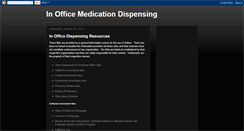 Desktop Screenshot of medicationdispensing.blogspot.com