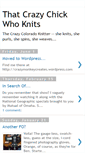 Mobile Screenshot of crazy-colorado-knitter.blogspot.com