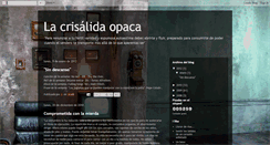 Desktop Screenshot of lacrisalidaopaca.blogspot.com