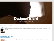 Tablet Screenshot of designerisland.blogspot.com