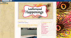 Desktop Screenshot of leatherwoodhappenings.blogspot.com