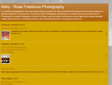 Tablet Screenshot of abby-rosefreelancephotography.blogspot.com