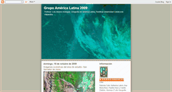 Desktop Screenshot of grupo-americalatina.blogspot.com