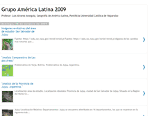 Tablet Screenshot of grupo-americalatina.blogspot.com