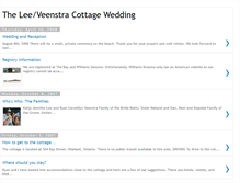 Tablet Screenshot of cottagewedding.blogspot.com