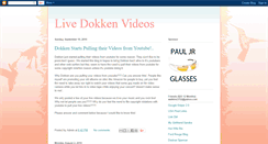 Desktop Screenshot of dokkenlive.blogspot.com