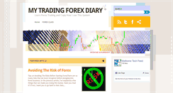 Desktop Screenshot of mytradingforexdiary.blogspot.com