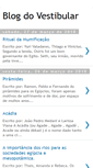 Mobile Screenshot of historiadovestibular.blogspot.com