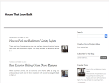 Tablet Screenshot of homethatlovebuilt.blogspot.com