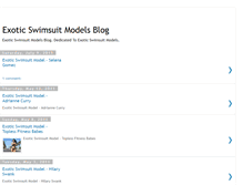 Tablet Screenshot of exotic-swimsuit-models.blogspot.com