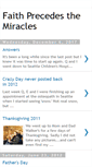 Mobile Screenshot of faithprecedesthemiracles.blogspot.com