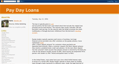 Desktop Screenshot of loanspayday.blogspot.com