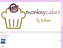 Tablet Screenshot of monkeybiznazz.blogspot.com