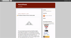 Desktop Screenshot of noonzwheels.blogspot.com