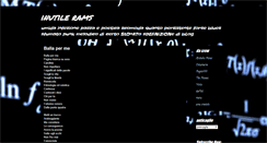 Desktop Screenshot of inutilerams.blogspot.com