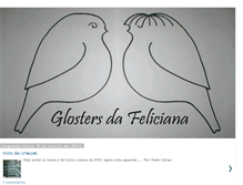 Tablet Screenshot of glostersdafeliciana.blogspot.com