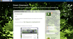 Desktop Screenshot of greengreenwich.blogspot.com