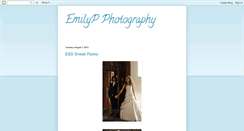 Desktop Screenshot of emilyp-photography.blogspot.com