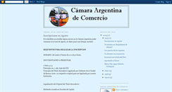 Desktop Screenshot of camaraargentina.blogspot.com